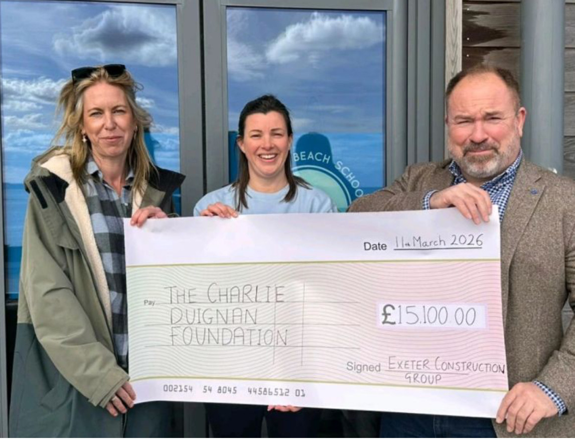 Exeter Construction Group Winter Ball 2026 Raises An Incredible £15,100!